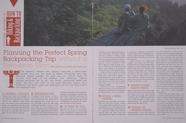 Planning the Perfect Spring Hike